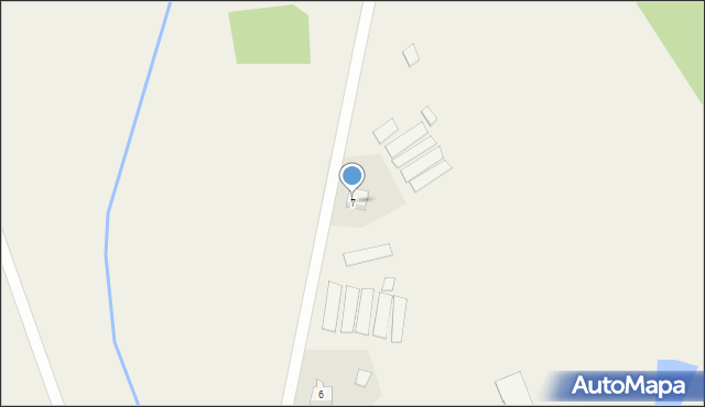 Zameczek, Zameczek, 7, mapa Zameczek