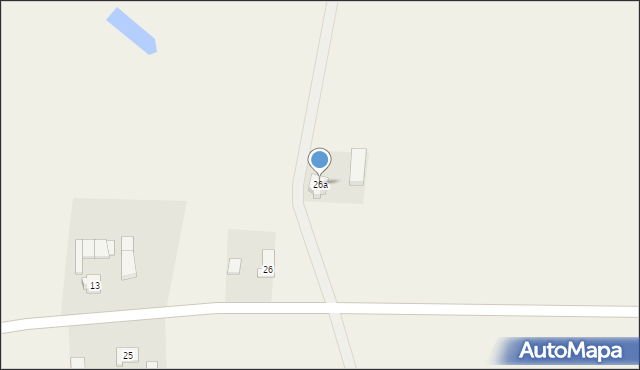 Zamek Kiszewski, Zamek Kiszewski, 26a, mapa Zamek Kiszewski