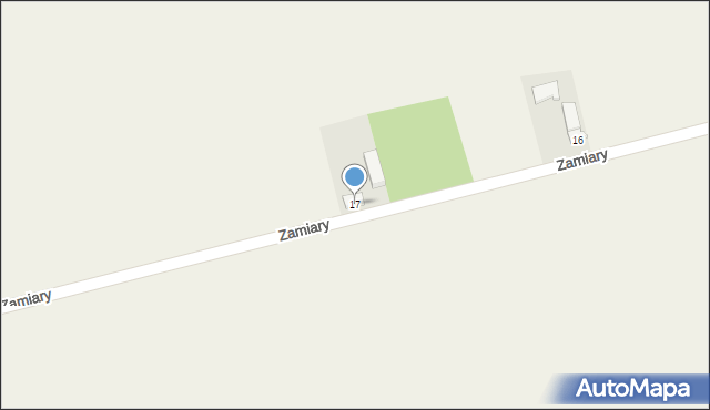 Zamiary, Zamiary, 17, mapa Zamiary