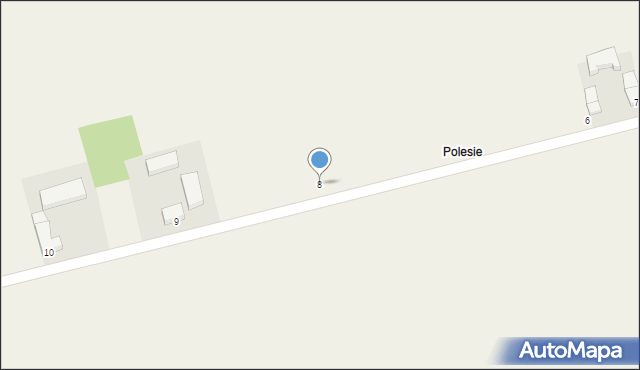 Zamiary, Zamiary, 8, mapa Zamiary