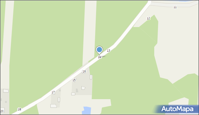 Zamość, Zamość, 14, mapa Zamościa