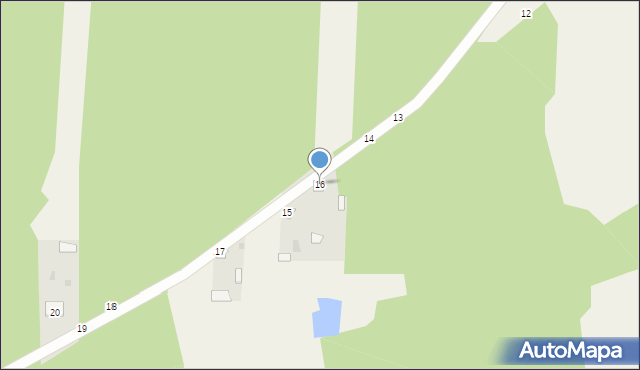 Zamość, Zamość, 16, mapa Zamościa