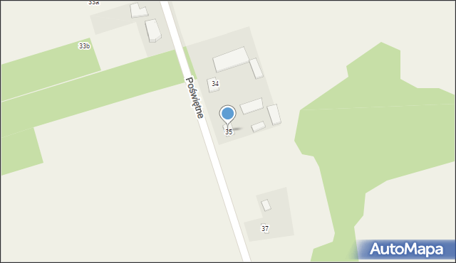 Zamość, Zamość, 35, mapa Zamościa