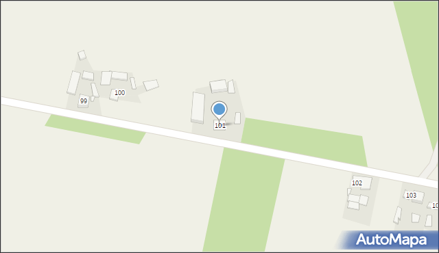 Zamość, Zamość, 101, mapa Zamościa