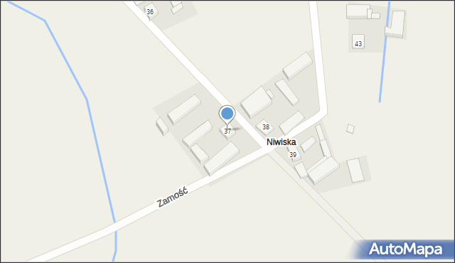 Zamość, Zamość, 37, mapa Zamościa