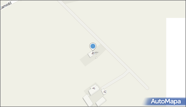 Zamość, Zamość, 40, mapa Zamościa