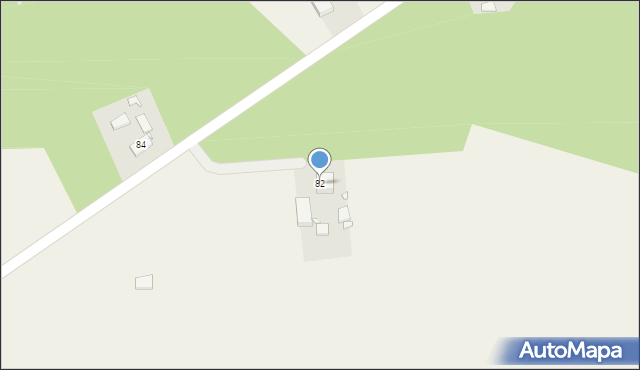 Zamość, Zamość, 82, mapa Zamościa