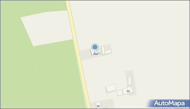 Zamość, Zamość, 89a, mapa Zamościa