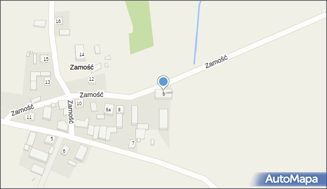 Zamość, Zamość, 9, mapa Zamościa