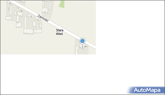 Zamość, Zamość, 1, mapa Zamościa