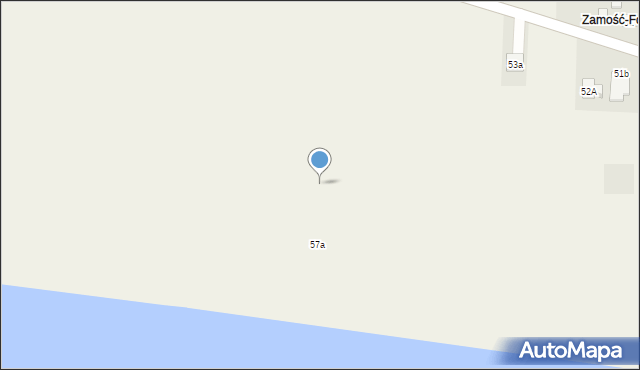 Zamość, Zamość, 57c, mapa Zamościa