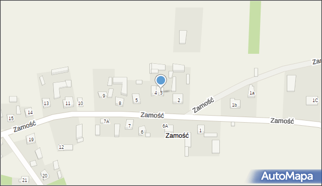 Zamość, Zamość, 3, mapa Zamościa