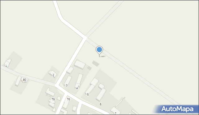 Zamysłów, Zamysłów, 4a, mapa Zamysłów