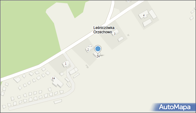 Zapadłe, Zapadłe, 2A, mapa Zapadłe