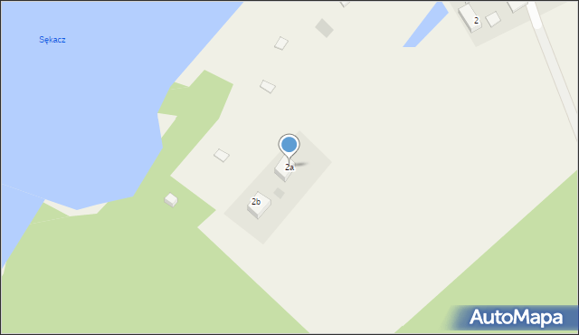 Zapadłe, Zapadłe, 2a, mapa Zapadłe