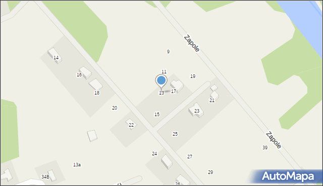 Zapole, Zapole, 13, mapa Zapole