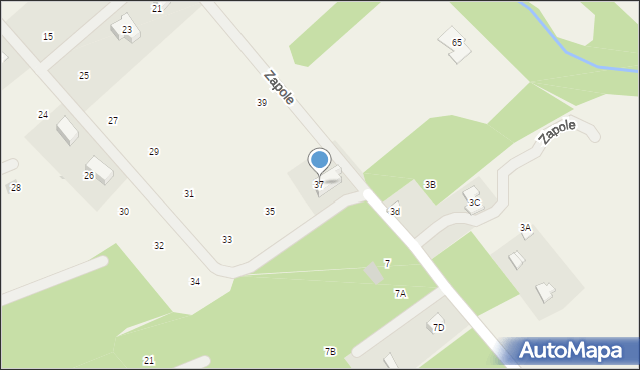 Zapole, Zapole, 37, mapa Zapole
