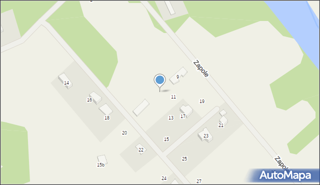 Zapole, Zapole, 9a, mapa Zapole