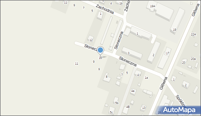 Zapolice, Zapolice, 10, mapa Zapolice