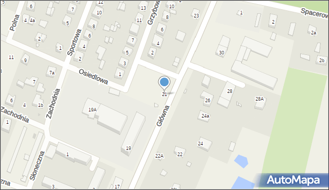 Zapolice, Zapolice, 21, mapa Zapolice