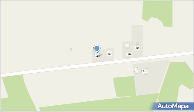 Żar, Żar, 34D, mapa Żar