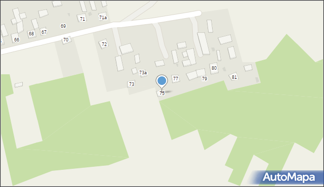 Zarajec, Zarajec, 75, mapa Zarajec