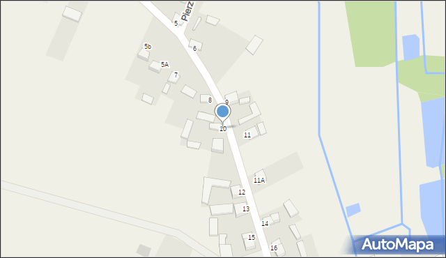 Żarczyce Duże, Żarczyce Duże, 10, mapa Żarczyce Duże