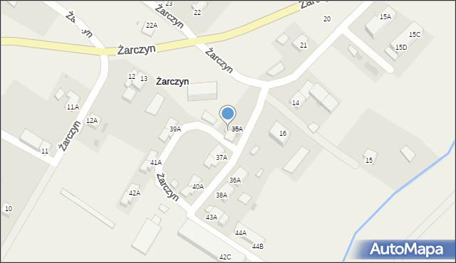Żarczyn, Żarczyn, 35B, mapa Żarczyn