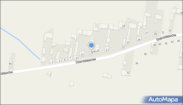 Zarębice, Zarębice, 13, mapa Zarębice