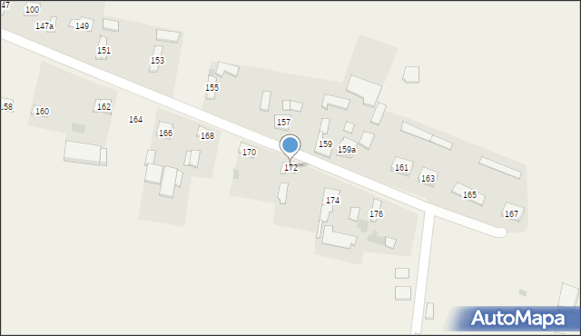 Zarębice, Zarębice, 172, mapa Zarębice