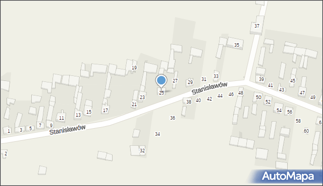 Zarębice, Zarębice, 25, mapa Zarębice