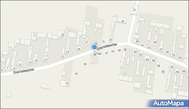 Zarębice, Zarębice, 38, mapa Zarębice