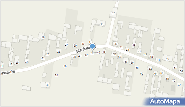 Zarębice, Zarębice, 44, mapa Zarębice