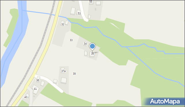 Żarnowa, Żarnowa, 35, mapa Żarnowa
