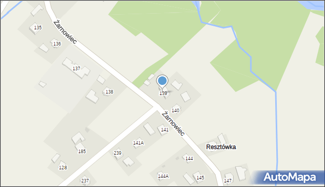Żarnowiec, Żarnowiec, 139, mapa Żarnowiec