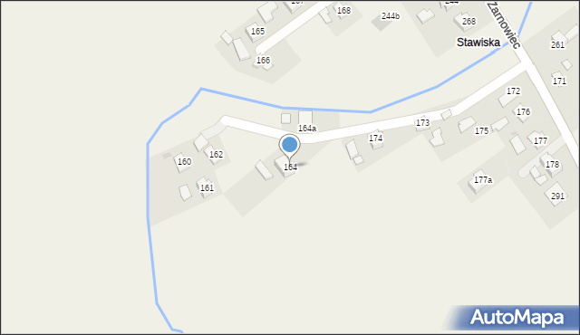 Żarnowiec, Żarnowiec, 164, mapa Żarnowiec