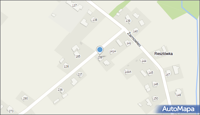 Żarnowiec, Żarnowiec, 239, mapa Żarnowiec