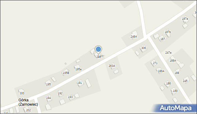 Żarnowiec, Żarnowiec, 246, mapa Żarnowiec