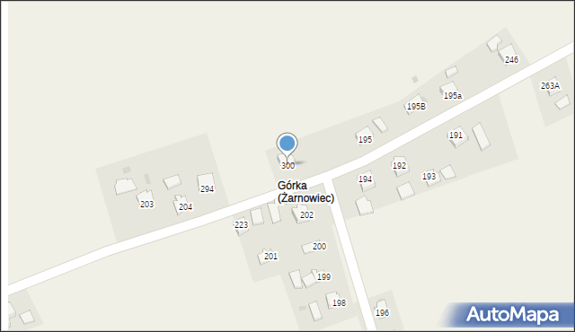 Żarnowiec, Żarnowiec, 300, mapa Żarnowiec