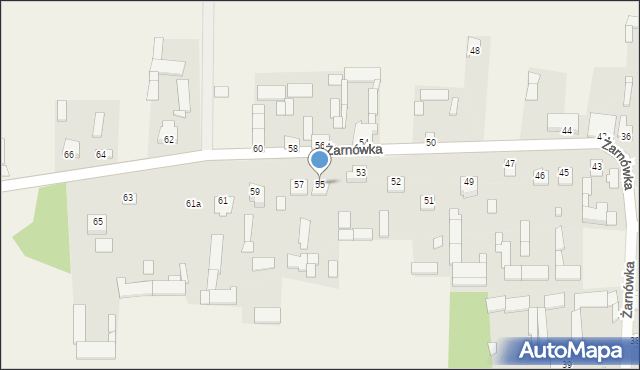Żarnówka, Żarnówka, 55, mapa Żarnówka