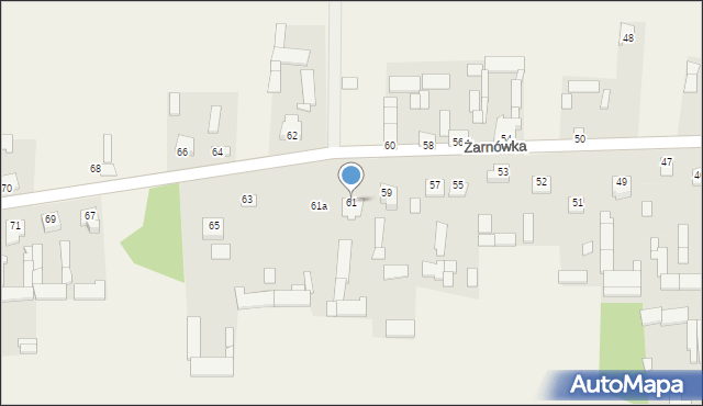 Żarnówka, Żarnówka, 61, mapa Żarnówka