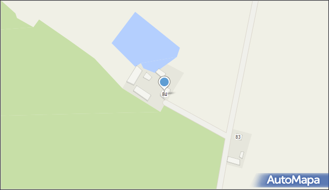 Żarnówka, Żarnówka, 84, mapa Żarnówka