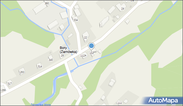 Żarnówka, Żarnówka, 112, mapa Żarnówka