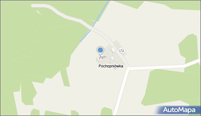 Żarnówka, Żarnówka, 173, mapa Żarnówka