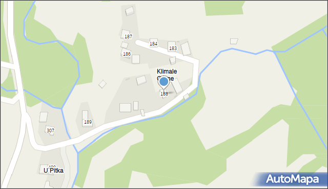 Żarnówka, Żarnówka, 188, mapa Żarnówka