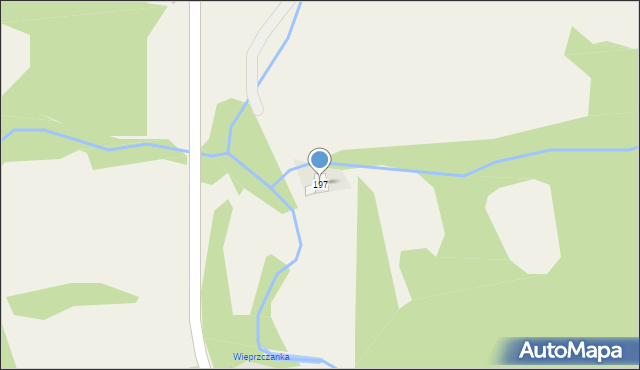 Żarnówka, Żarnówka, 197, mapa Żarnówka