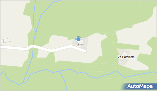 Żarnówka, Żarnówka, 413, mapa Żarnówka