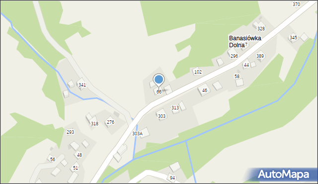 Żarnówka, Żarnówka, 66, mapa Żarnówka