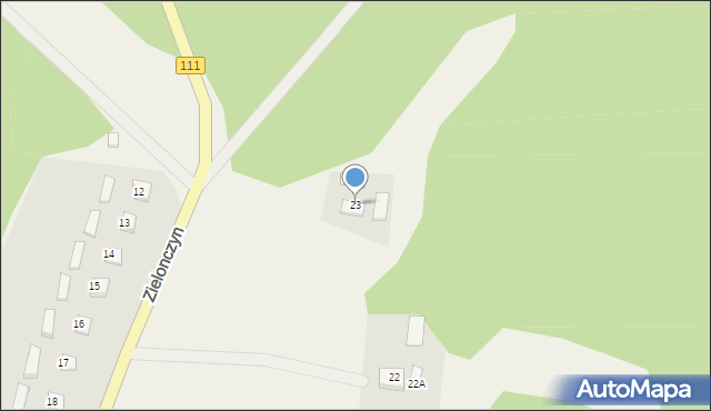 Żarnówko, Żarnówko, 23, mapa Żarnówko