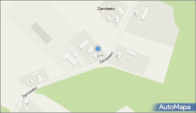 Żarnówko, Żarnówko, 5, mapa Żarnówko
